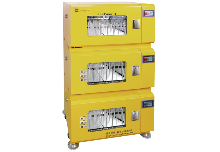 Agitateur à incubateur empilable à grande vitesse ZSZY-88A à double entraînement B CH (chaque shaker 155L)